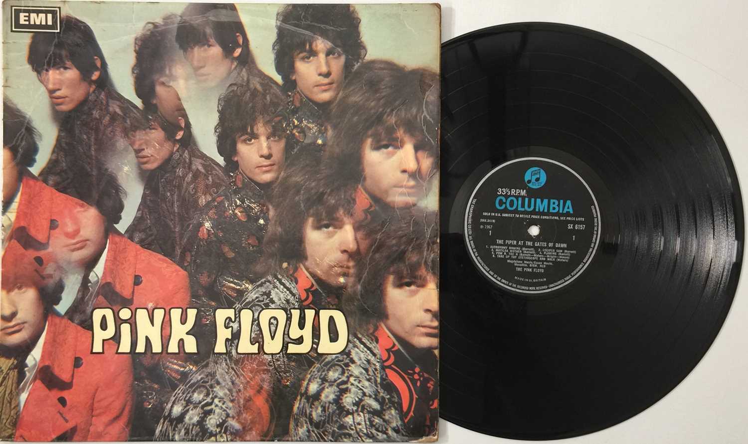 Lot 138 - PINK FLOYD - THE PIPER AT THE GATES OF DAWN LP (ORIGINAL UK MONO COPY - COLUMBIA SX 6157)