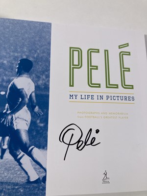 Lot 40 - PELE - A SIGNED AUTOBIOGRAPHY.