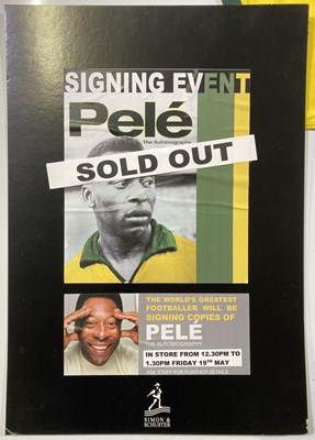 Lot 41 - PELE - A SIGNED FOOTBALL SHIRT.