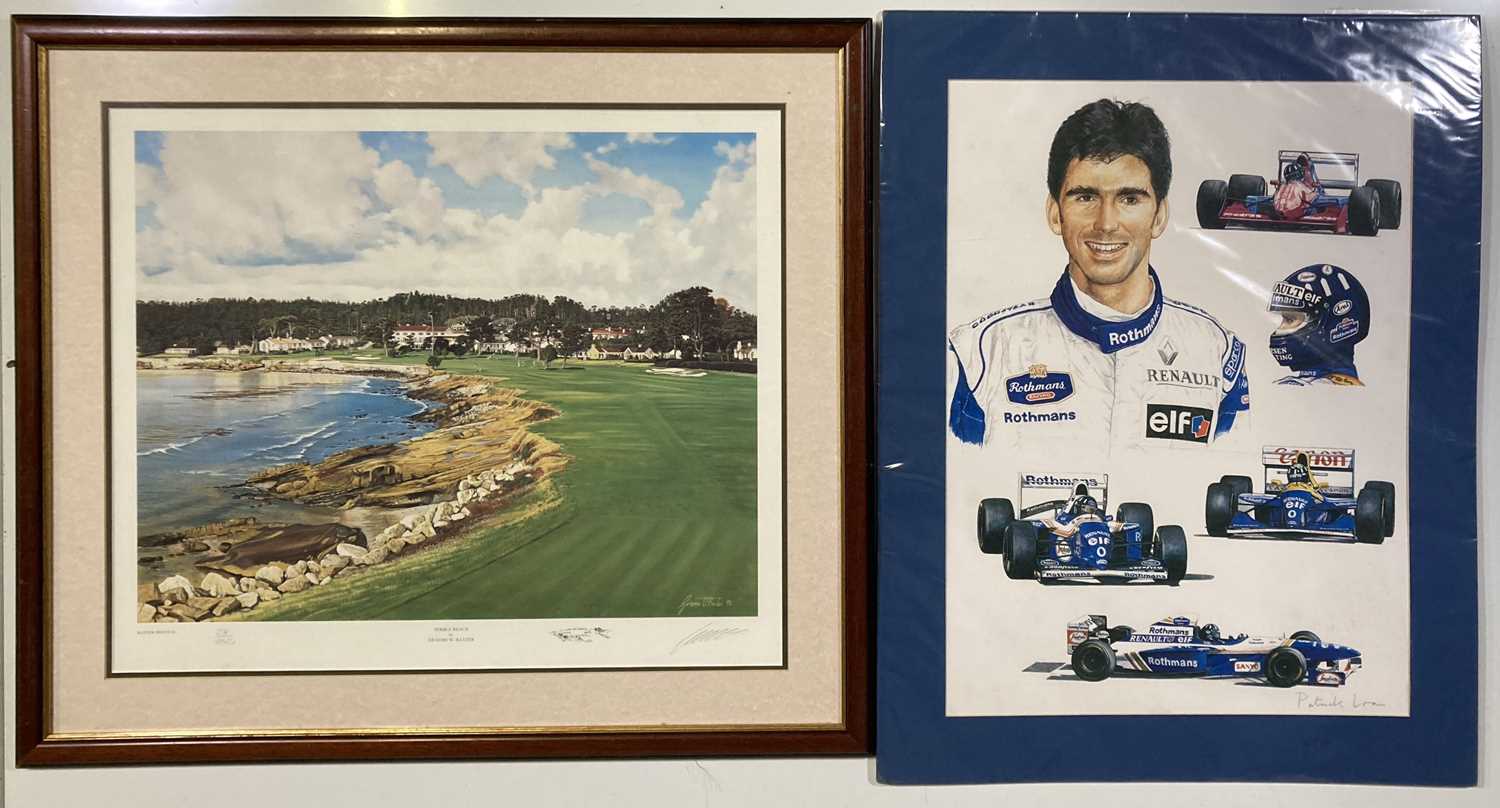 Lot 233 - LIMITED EDITION SPORTING PRINTS - INC GOLF INTEREST BY GRAHAM BAXTER.