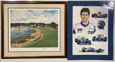 Lot 233 - LIMITED EDITION SPORTING PRINTS - INC GOLF INTEREST BY GRAHAM BAXTER.