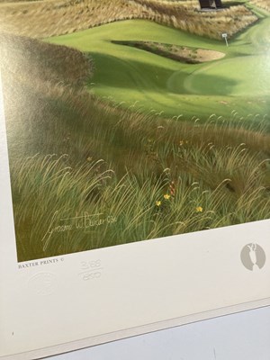 Lot 233 - LIMITED EDITION SPORTING PRINTS - INC GOLF INTEREST BY GRAHAM BAXTER.