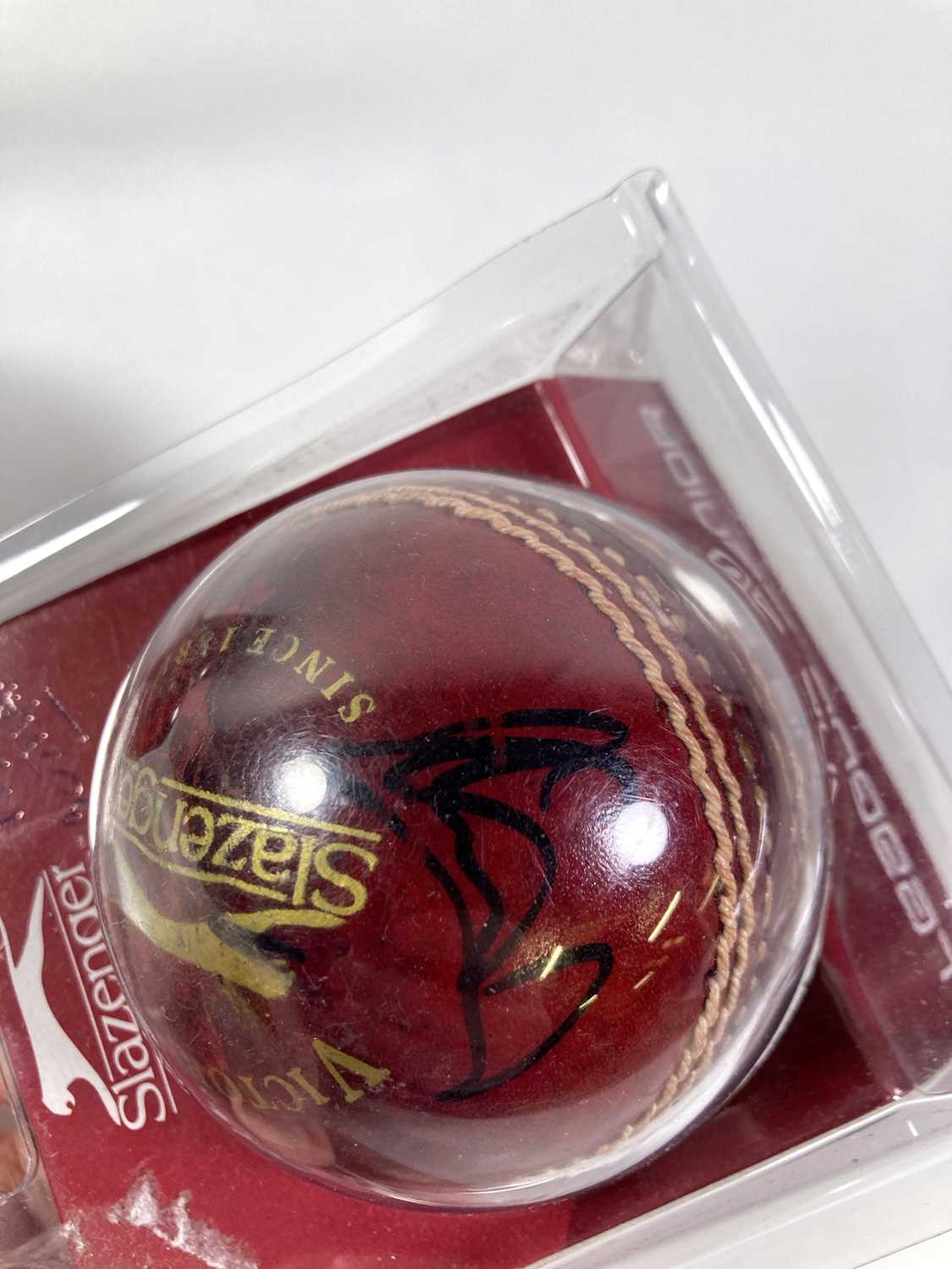 Lot 63 - CRICKET MEMORABILIA - SIGNED CRICKET BALLS