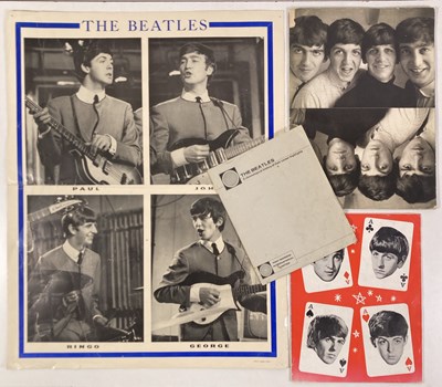 Lot 409 - 1960s THE BEATLES EPHEMERA INC 1963 'FOUR ACES' PROGRAMME.