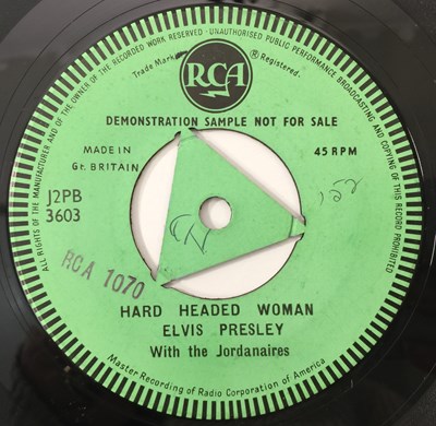 Lot 300 - ELVIS PRESLEY - HARD HEADED WOMAN (DEMO - J2PB 3603)