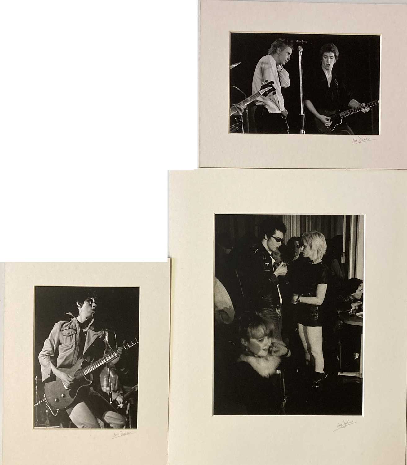 Lot 266 - SEX PISTOLS - IAN DICKSON LIMITED EDITION PHOTO PRINTS