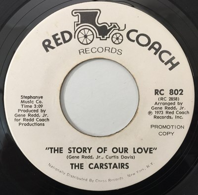 Lot 62 - THE CARSTAIRS - IT REALLY HURTS ME GIRL 7" (US PROMO - RED COACH RC802)