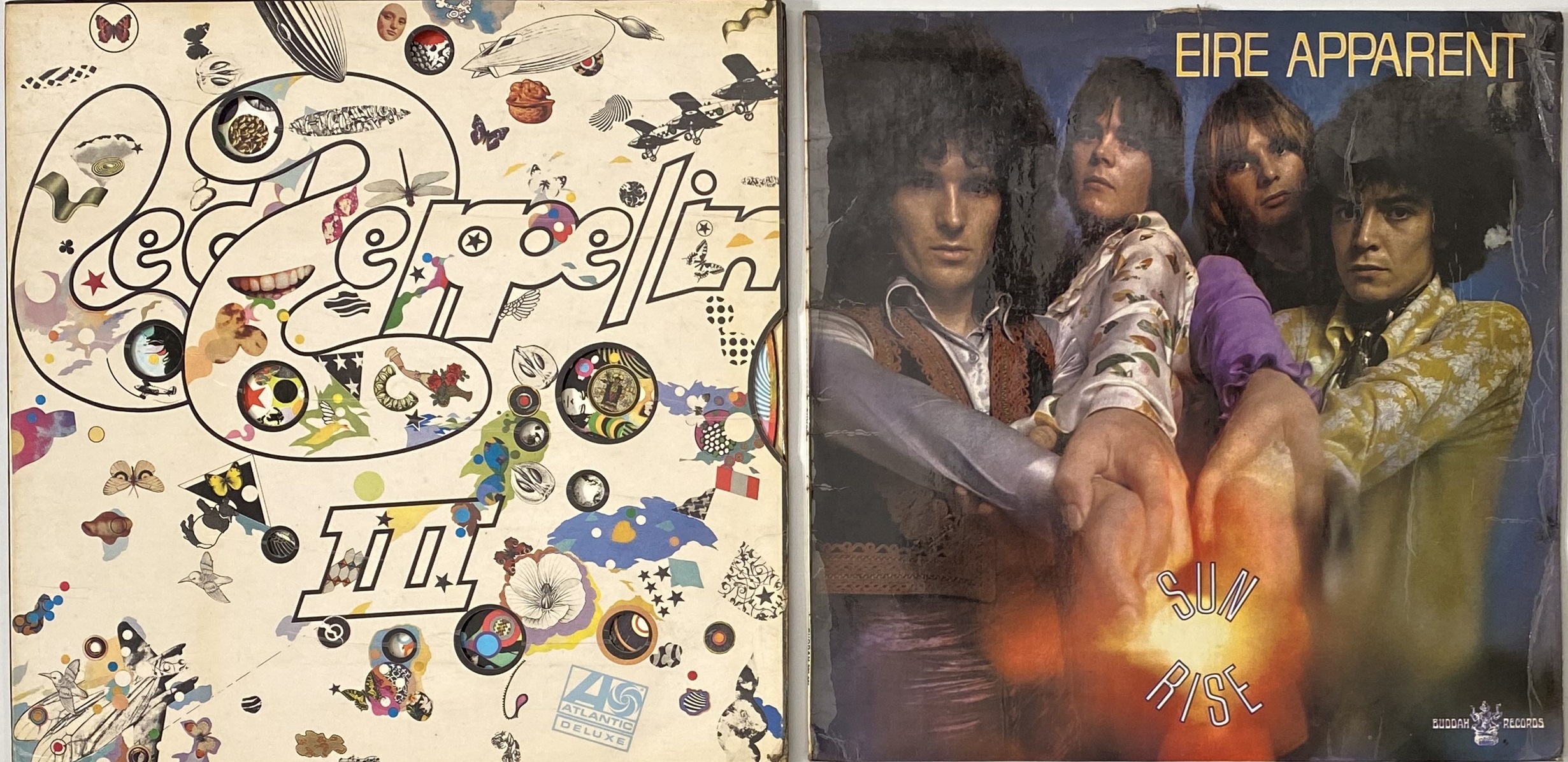 Led Zeppelin Rarities Lot 309 - EIRE APPARENT / LED ZEPPELIN - LP RARITIES