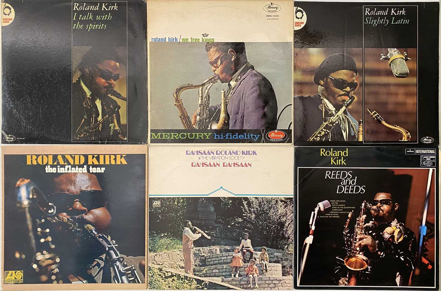 Lot 68 - ROLAND KIRK - LP PACK