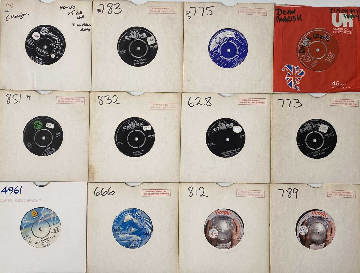 Lot 77 - SOUL/ MOTOWN - 7" COLLECTION