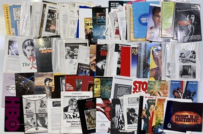 Lot 121 - LARGE QUANTITY OF FILM PROMOTIONAL EPHEMERA INC CAMPAIGN / PRESS BOOKS.