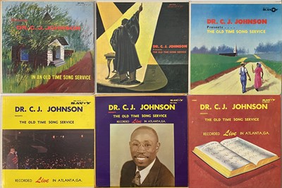 Lot 84 - DR CJ JOHNSON/ GOSPEL & SERMONS LP COLLECTION