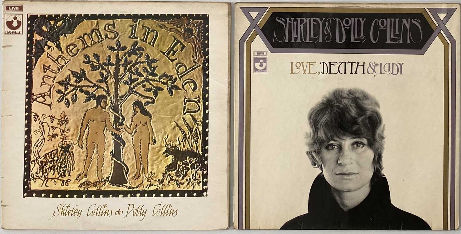 Lot 327 - SHIRLEY COLLINS & DOLLY COLLINS - LP PACK