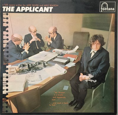 Lot 328 - MIKE SILVER AND MIKE BEASON - THE APPLICANT LP (UK FONTANA - STL 5506)