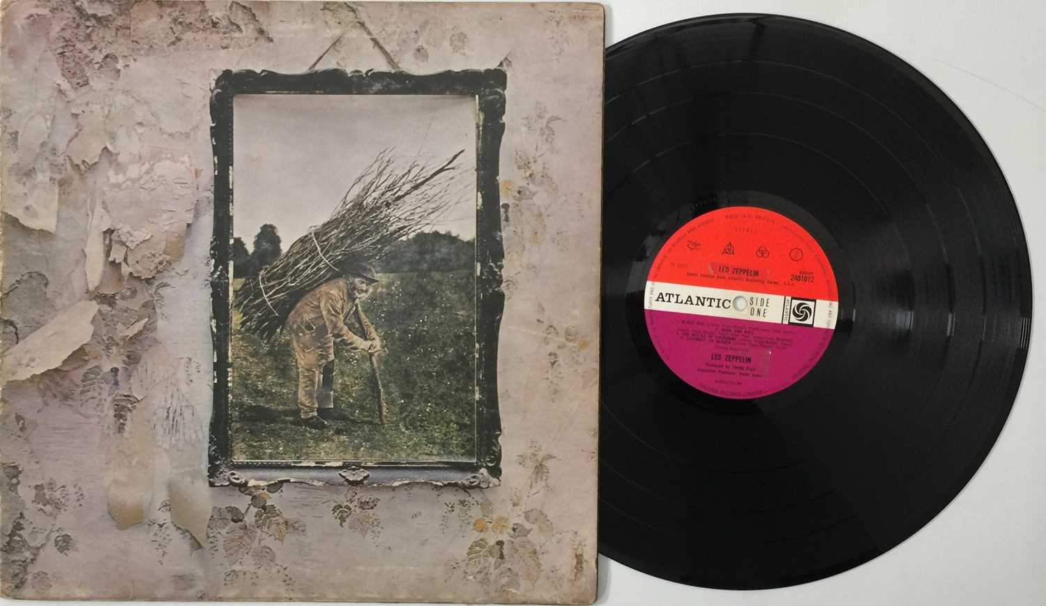 Lot 329 - LED ZEPPELIN - IV LP (VERSION 4 - UK ATLANTIC 2401012)