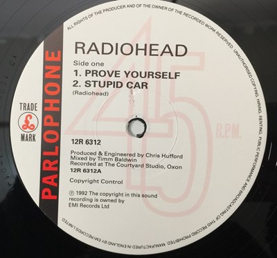 Lot 330 - RADIOHEAD - DRILL EP 12" (UK OG - PARLOPHONE 12R 6312)