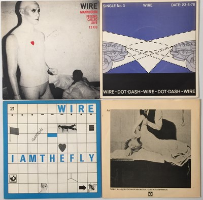 Lot 259 - WIRE - 7" RARITIES PACK