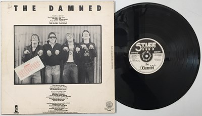 Lot 263 - THE DAMNED - DAMNED DAMNED DAMNED LP - ORIGINAL EDDIE & THE HOT RODS SLEEVE (SEEZ 1)