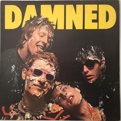 Lot 263 - THE DAMNED - DAMNED DAMNED DAMNED LP - ORIGINAL EDDIE & THE HOT RODS SLEEVE (SEEZ 1)