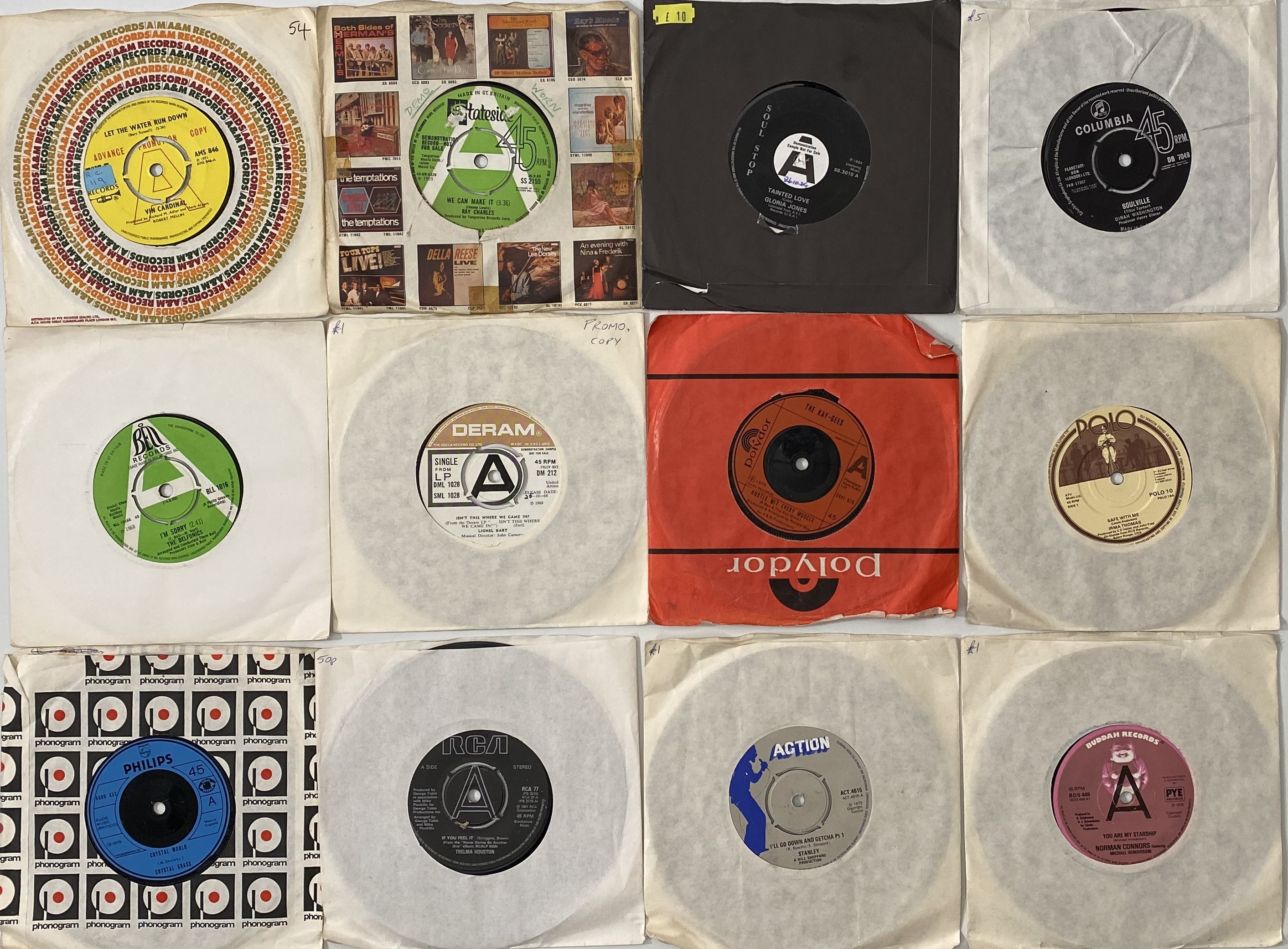 Lot 100 - CLASSIC SOUL/FUNK/DISCO - 7" COLLECTION.