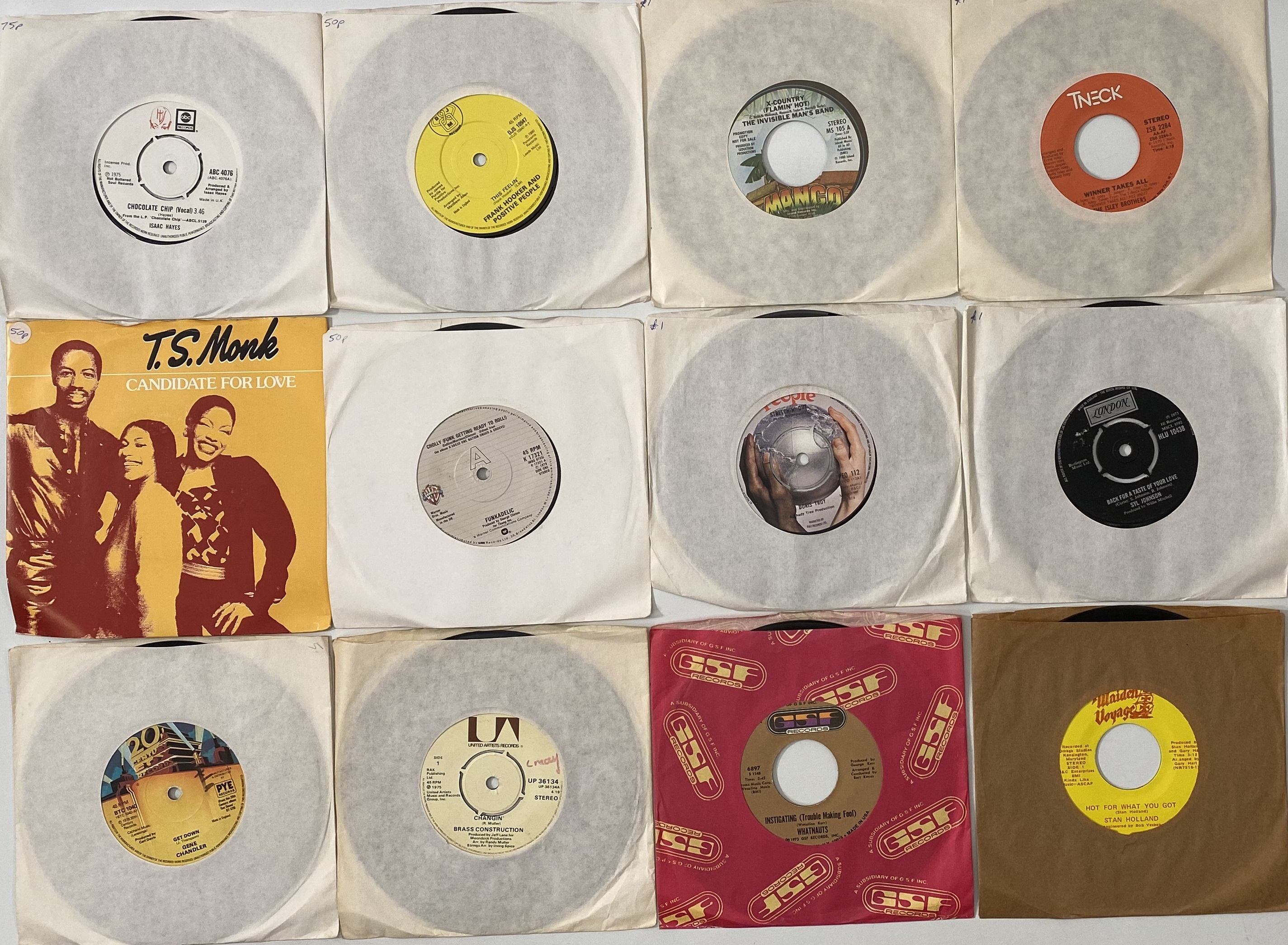 Lot 100 - CLASSIC SOUL/FUNK/DISCO - 7