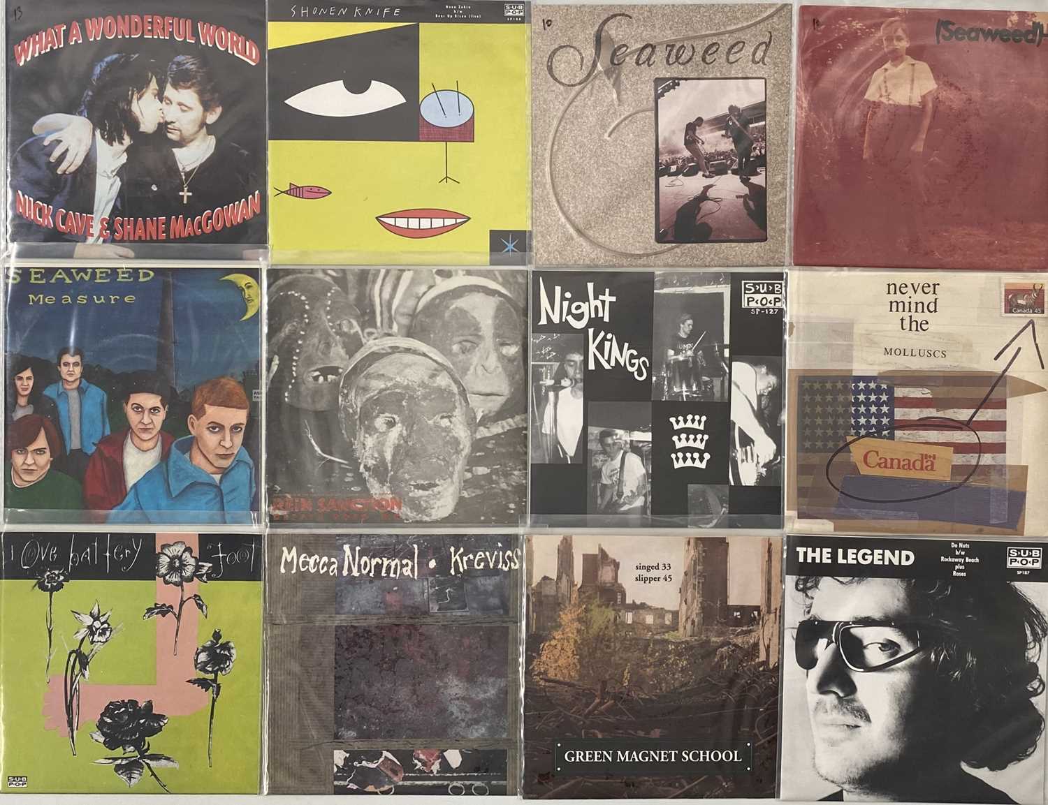 Lot 294 - SUB-POP - 7" COLLECTION