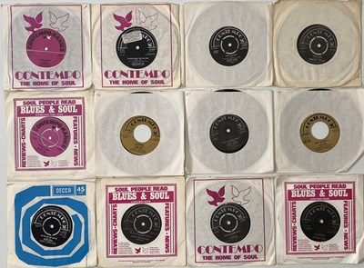 Lot 102 - CONTEMPO/MOJO - 7" COLLECTION