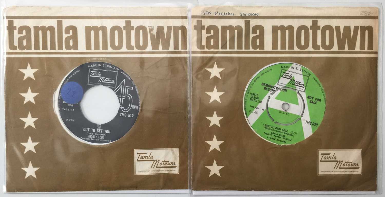 Lot 104 - EDWIN STARR / SHORTY LONG - UK MOTOWN 7" RARITIES (TMG 630 DEMO AND 512 STOCK)