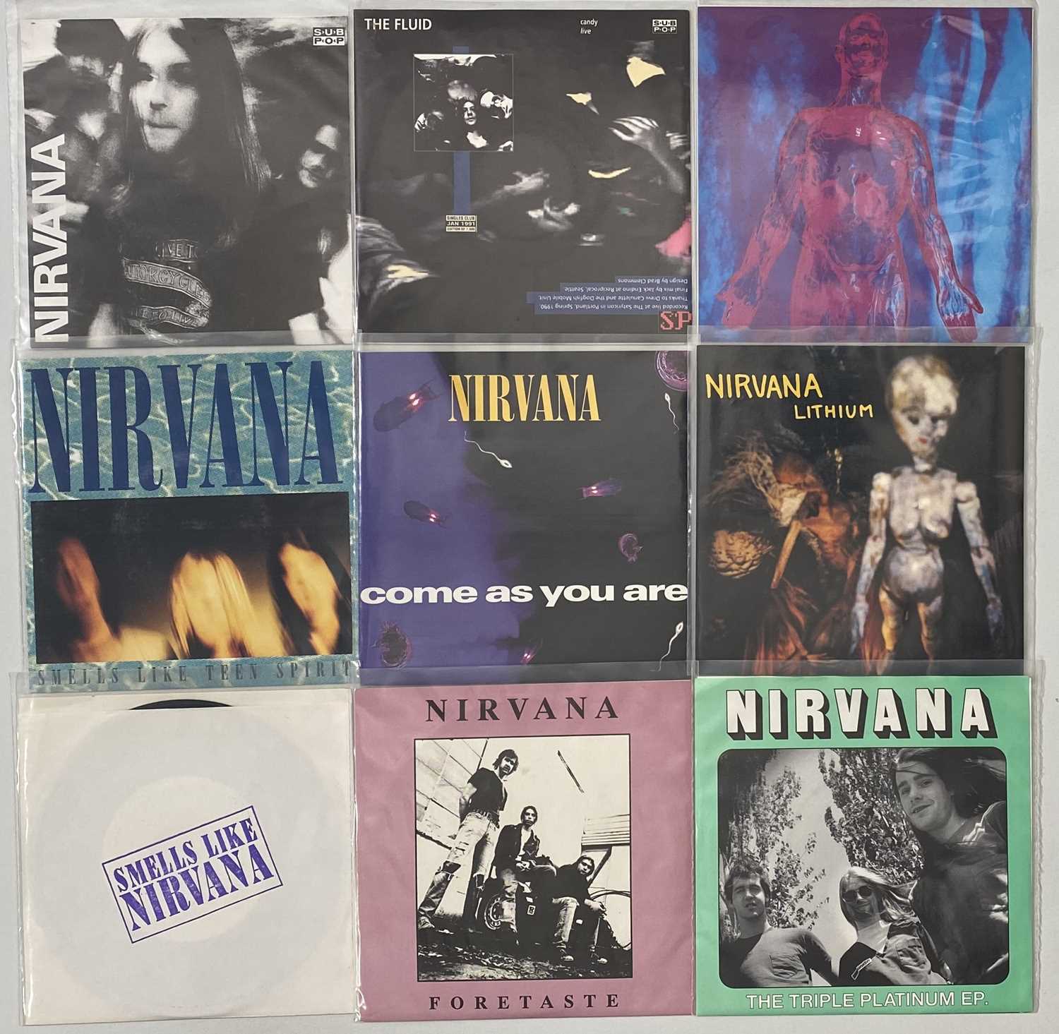 Lot 315 - NIRVANA - 7" PACK