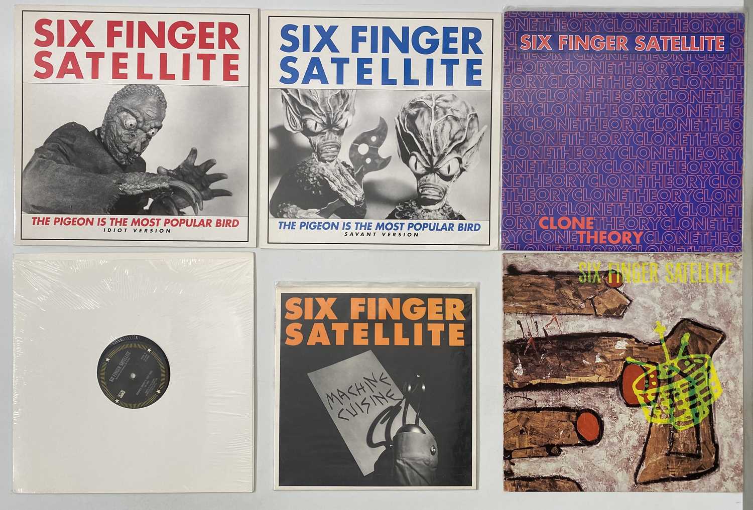 Lot 317 - SIX FINGER SATELLITE / THE JESUS LIZARD - LP / 12" / 7" PACK