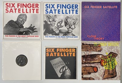 Lot 317 - SIX FINGER SATELLITE / THE JESUS LIZARD - LP / 12" / 7" PACK