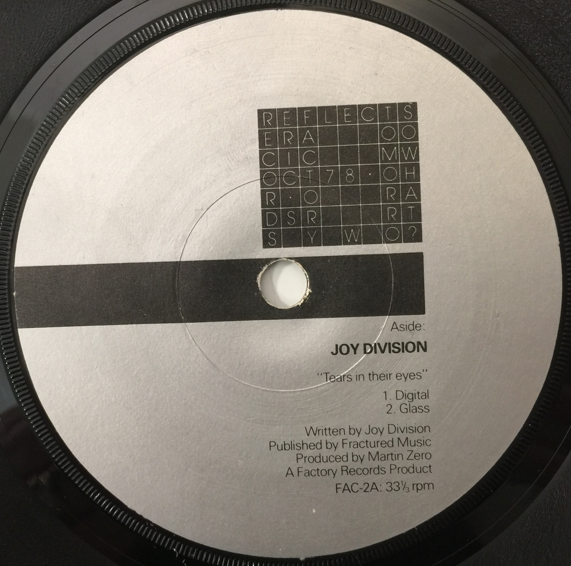 Lot 270 - FAC 2 - A FACTORY SAMPLE EP (ORIGINAL UK