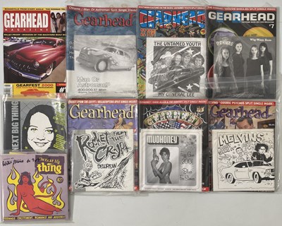 Lot 327 - GEARHEAD/ THE NEXT BIG THING MAGAZINES + 7"