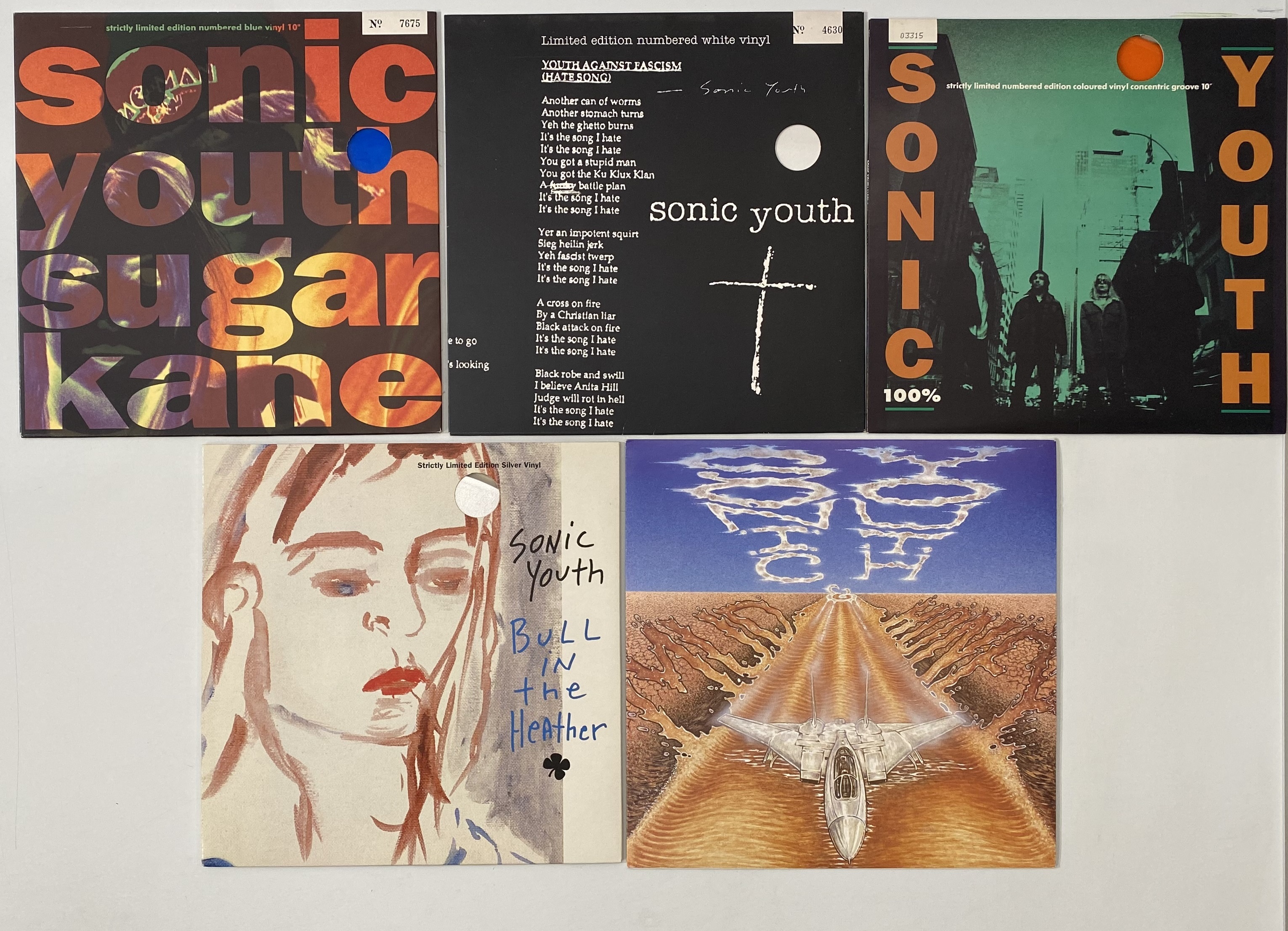 Lot 335 SONIC YOUTH 7"/ 10"/ 12" PACK