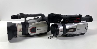 Lot 203 - CANON DIGITAL CAMCORDERS - XM1 AND XM2.