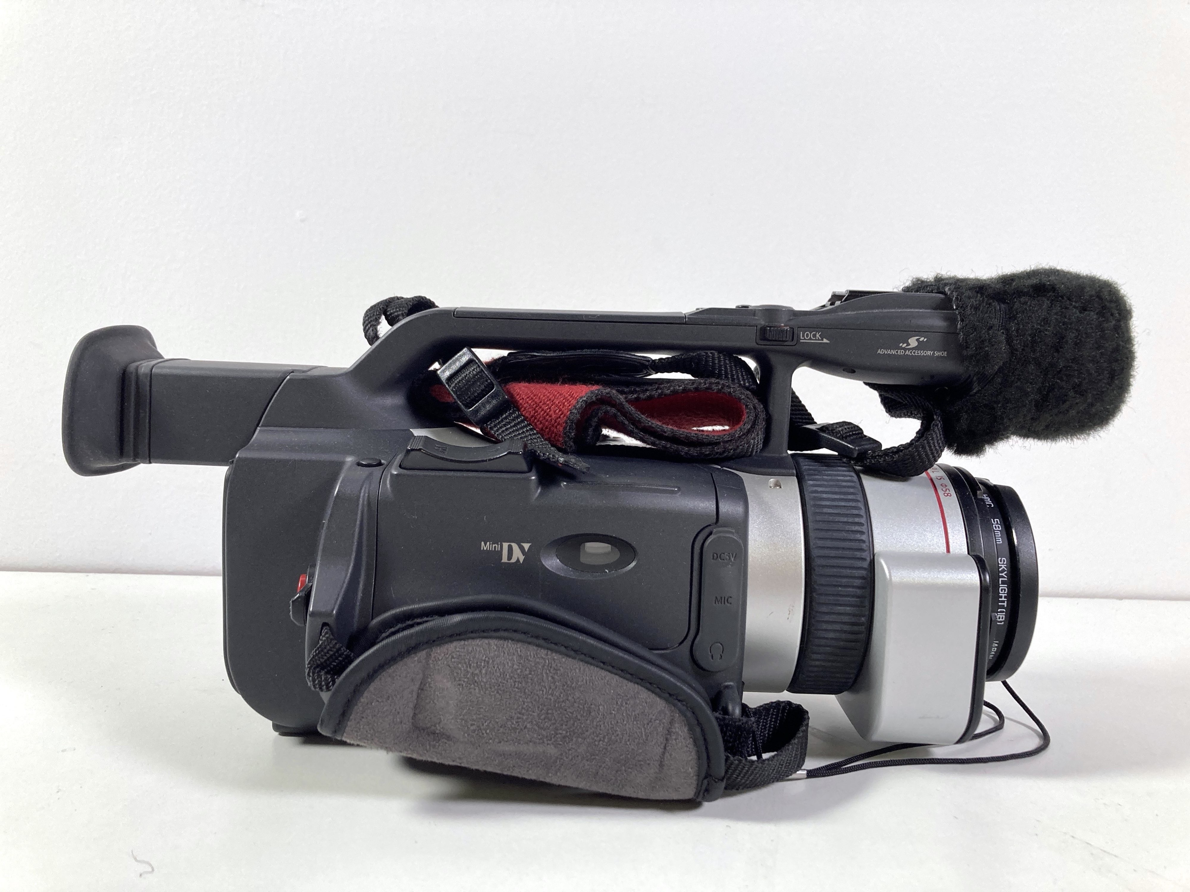 Lot 203 CANON DIGITAL CAMCORDERS XM1 AND XM2.