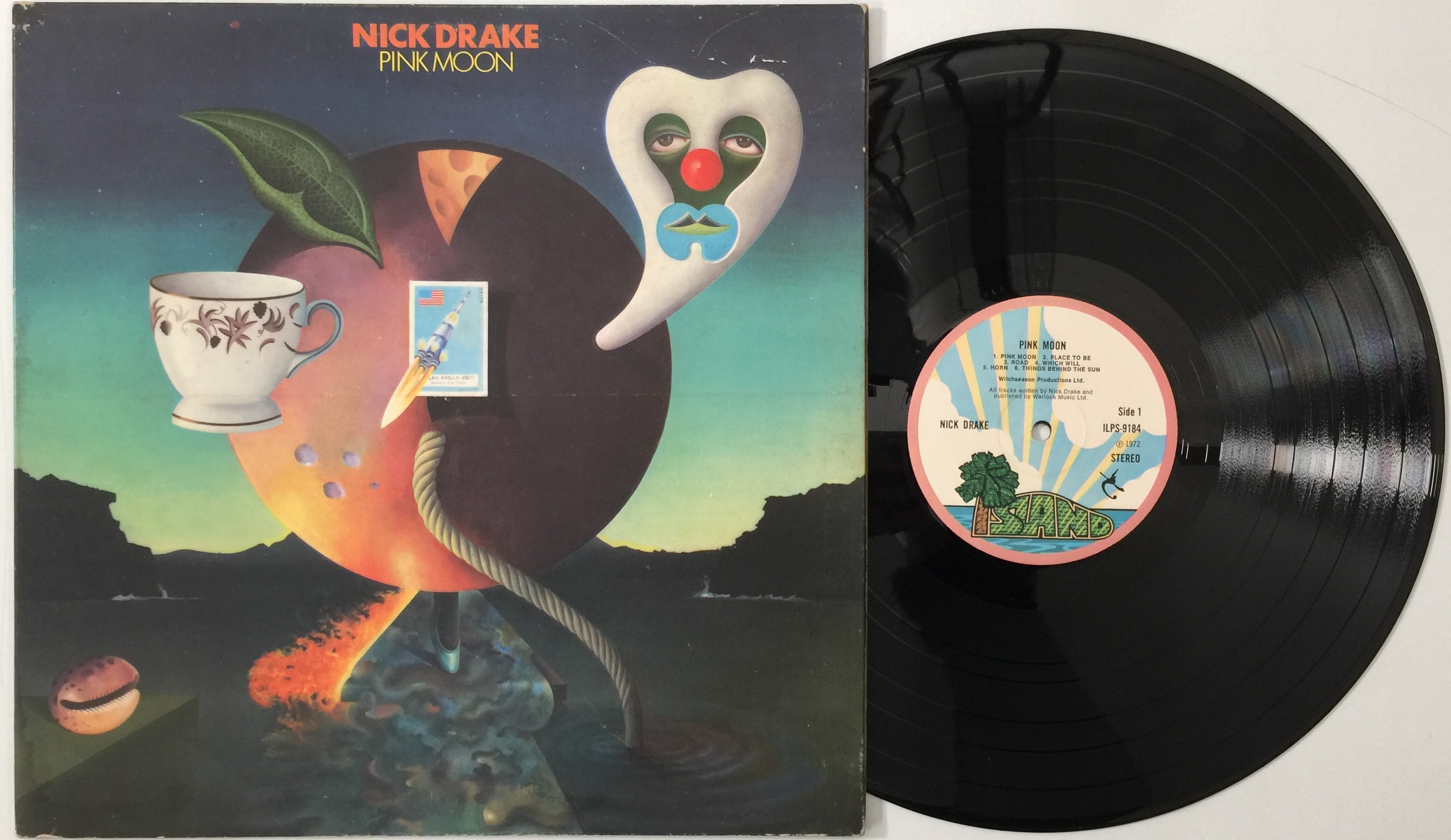 nick drake pink moon レコード ilps9184 Nick Drake - Pink Moon