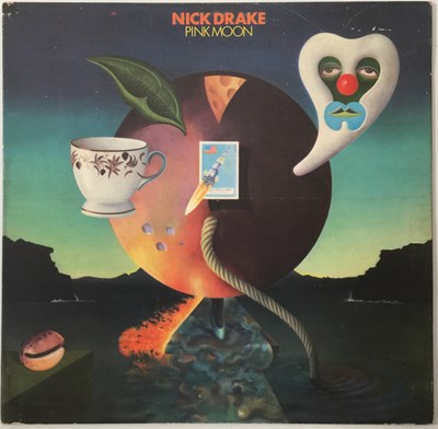 Lot 354 - NICK DRAKE - PINK MOON LP (ORIGINAL UK COPY - ISLAND ILPS 9184)