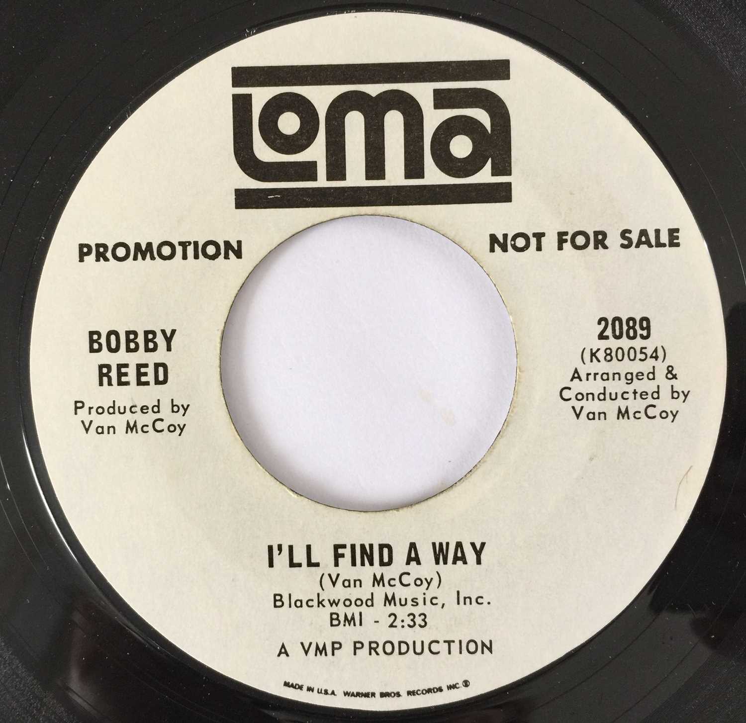 Lot 4 - BOBBY REED - I'LL FIND A WAY/ I WANNA LOVE YOU SO BAD 7" (US PROMO - LOMA 2089)