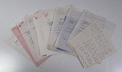 Lot 51 - THE AMEN CORNER - CORRESPONDENCE C 1960S.