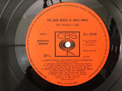 Lot 361 - THE PICADILLY LINE - THE HUGE WORLD OF EMILY SMALL LP (UK PSYCH - CBS SBPG 63129)