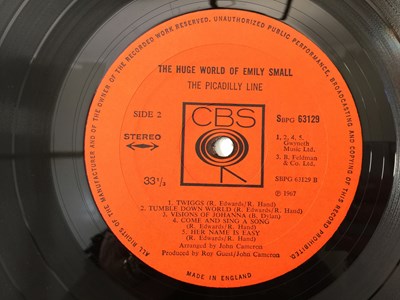 Lot 361 - THE PICADILLY LINE - THE HUGE WORLD OF EMILY SMALL LP (UK PSYCH - CBS SBPG 63129)