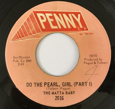 Lot 15 - THE MATTA BABY - DO THE PEARL GIRL PT1/ 2 7" (US SOUL - PENNY 2016)