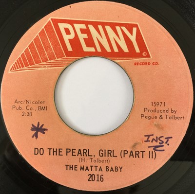 Lot 15 - THE MATTA BABY - DO THE PEARL GIRL PT1/ 2 7" (US SOUL - PENNY 2016)