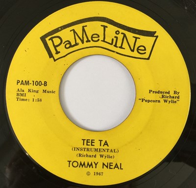 Lot 18 - TOMMY NEAL - GOIN' TO A HAPPENING/ TEE TA 7" (US SOUL - PAMELINE PAM-100)