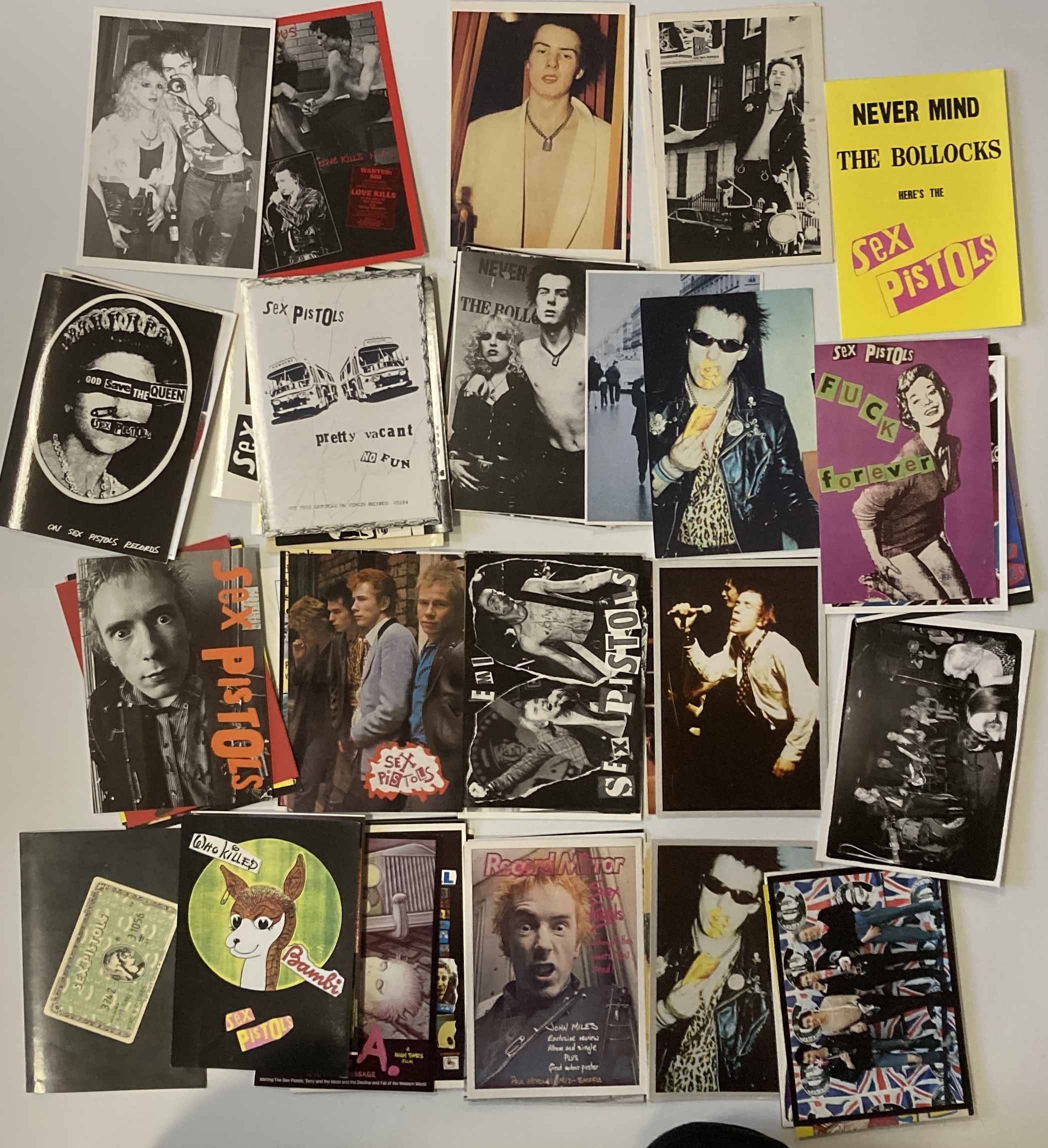 Lot 275 - SEX PISTOLS POSTCARDS