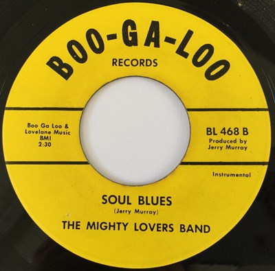 Lot 34 - THE MIGHTY LOVERS - MIGHTY LOVER/ SOUL BLUES 7" (US SOUL - BOO-GA-LOO RECORDS BL 468)