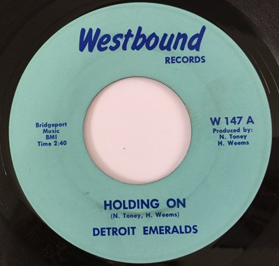 Lot 147 - DETROIT EMERALDS - HOLDING ON (WESTBOUND RECORDS - W 147)