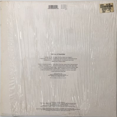 Lot 285 - NEW ORDER - THE BEST OF LP (1994 OG - LONDON RECORDS 8285801)