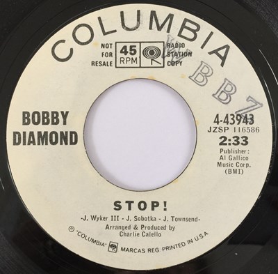 Lot 150 - BOBBY DIAMOND - STOP! (PROMO - COLUMBIA 4-43943)